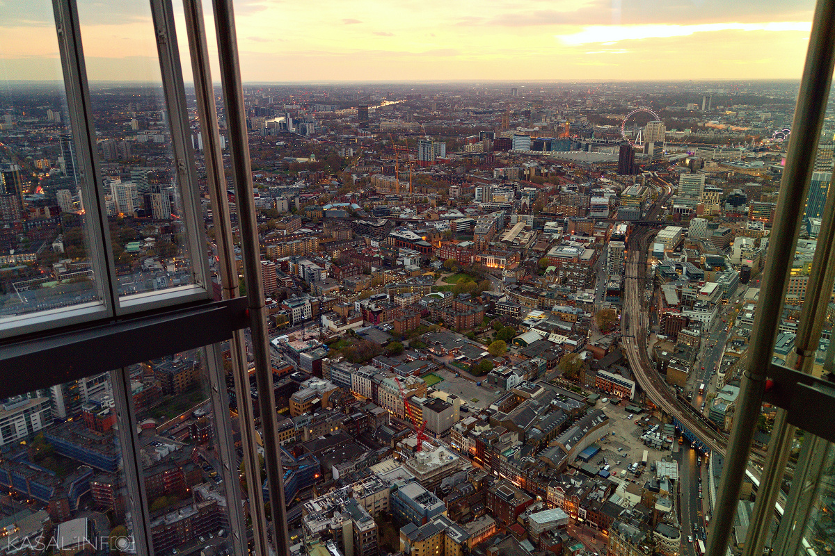 Above the London