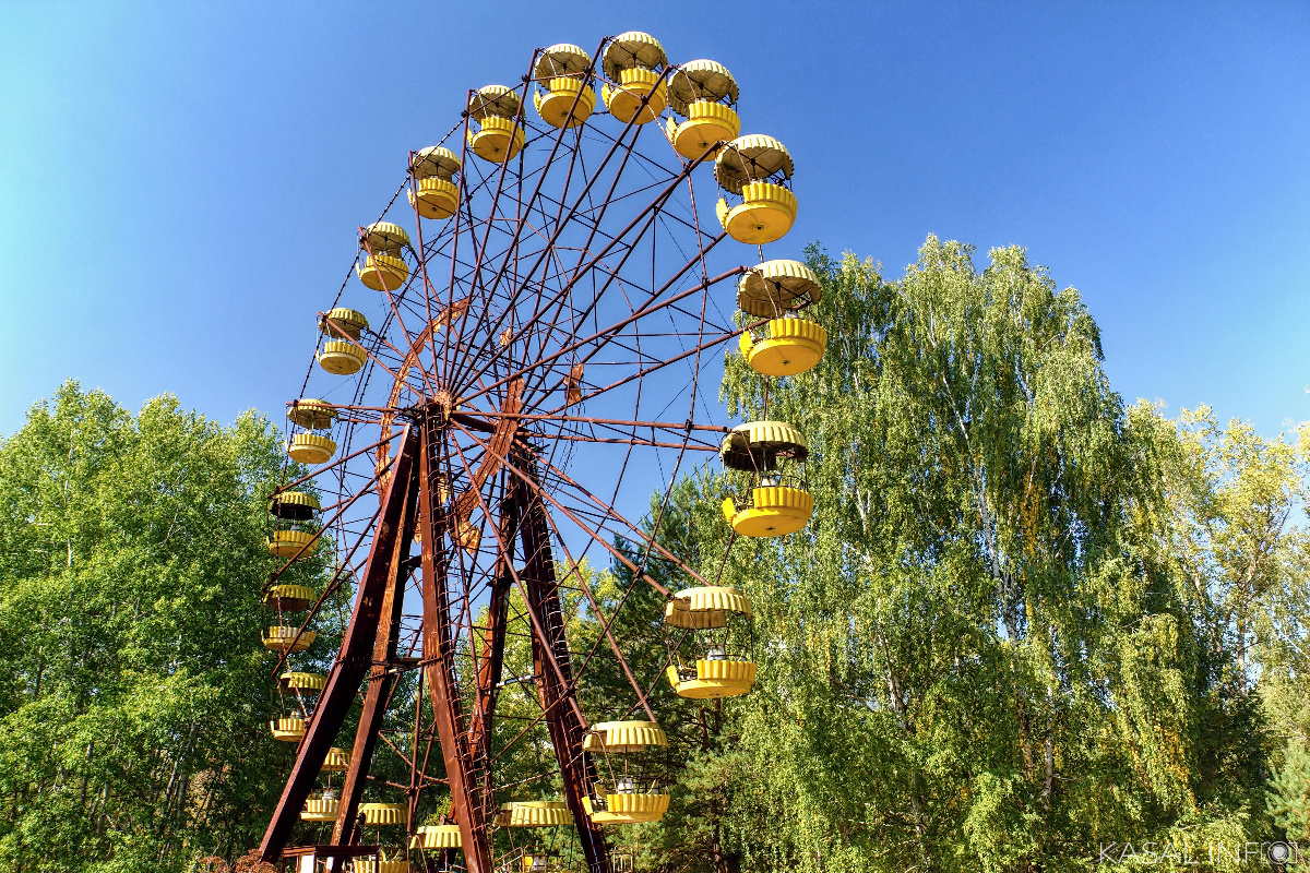 Do you remember the iconic Ferris wheel in Pripyat?