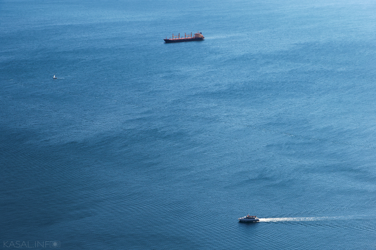 Three ships