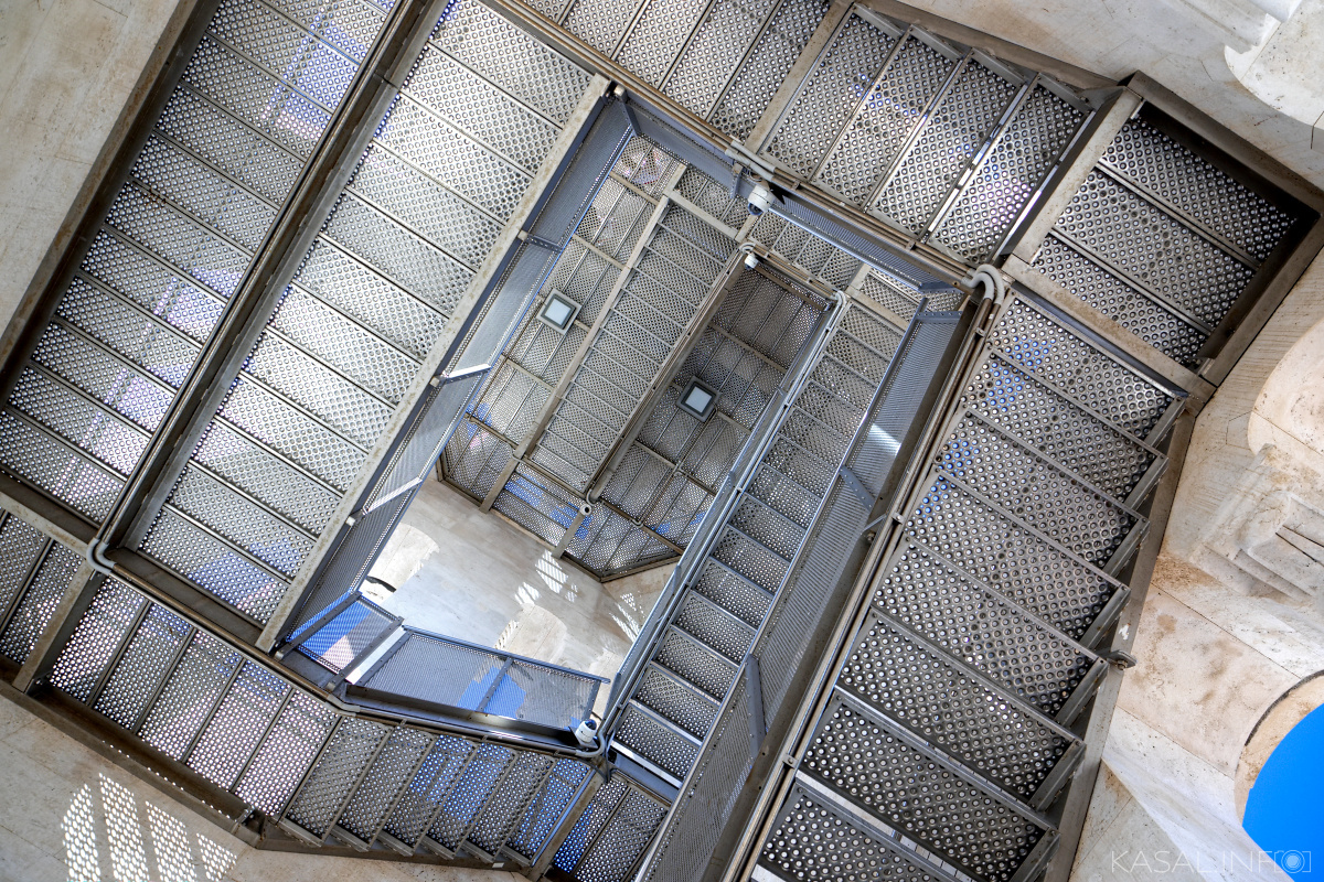 Upside down stairs