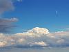 Glider above the clouds