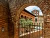 Antique courtyard